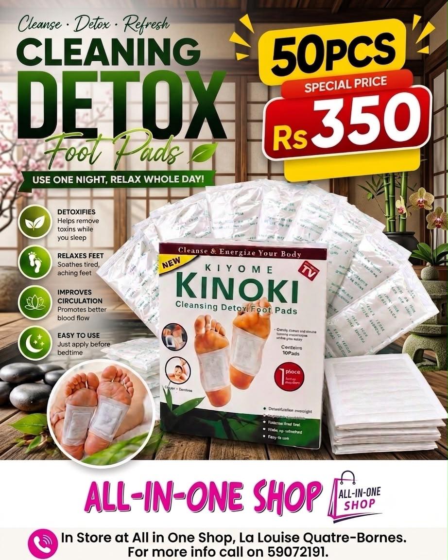 Detox Foot Patches 50 pcs