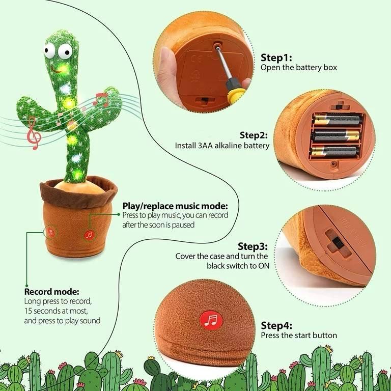 Dancing Cactus Toy