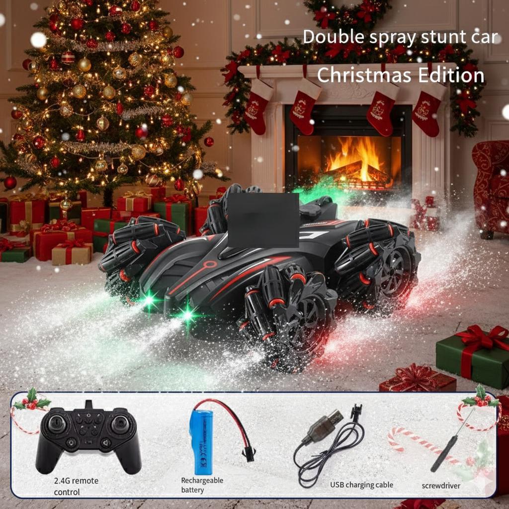 RC Stunt Car Christmas Edition