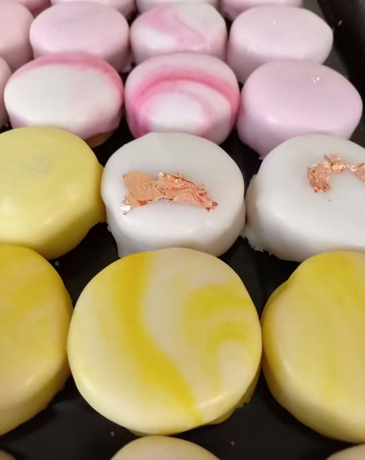 Assorted Pastel Sweet Bites
